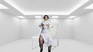 damn, granny Leia deepthroats Darth’s dick!