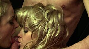 angelika black and britney and chloe conrad get down for group anal sex