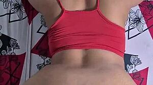 No Puedo Evitar Ver A Mi Esposa Descansando Y Masturbame Mientras La Veo!