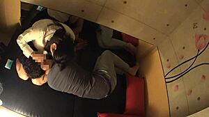 Japanese busty school girl hides secret massage desires