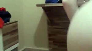 Hot blonde rides cock while watching Corinthians game