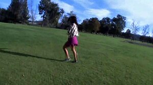 Fucking slutty brunette secretary in office with heels!