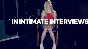 Blonde Busty Milf Deepthroats at Gloryhole!