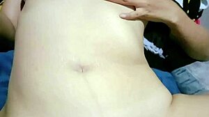 Neighbor Catches Vibrating Dildo Fun Then Fucks Mouth Hard