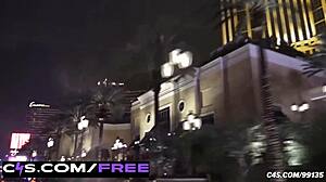 demi rouge in sin city seduction with vegas blowjob and big nipple action