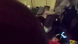 wife gives blow job deep throat