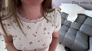 Seduced Stepsister for Hardcore Session When Alone