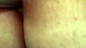 Maledom in kitchen masturbates with daughter's thong, squirting