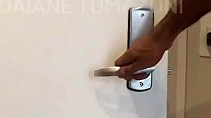 latina babe enjoys ass play from lover