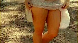 Wifey Emotionally Exposes Her Tits Outdoors