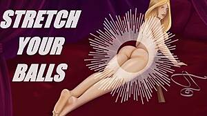 Ball Stretching Guide with Erotic Audio Instructions for Men