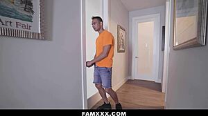 stepbrother bangs stepsister milan with cousin remi jones