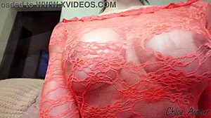 horny latina chloe amour fingers wet tight pussy solo