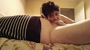 Marie, my slave, suck me off now, Quartus demands!