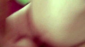 Amateur couple has morning fuck with big ass close up in bedroom