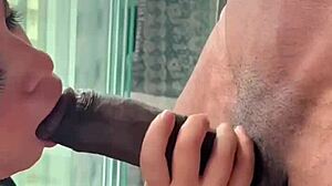 latina babe enjoys ass play from lover