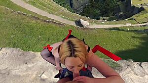getting sucked off atop machu picchu in vr