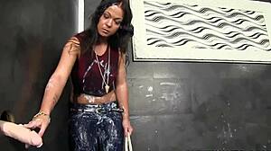 Did you see that classy teen get cum showered in the shower?