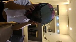 Young All-Natural Cute Colombian Latina With Big Ass Fucks Skinny Blonde