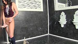 Did you see that classy teen get cum showered in the shower?