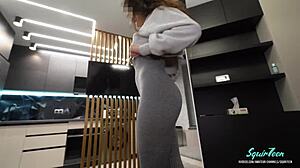 Hot Milf in Leggings Loves Being Fucked After Yoga