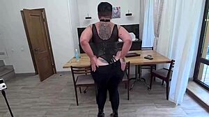 Stepmom, you came to my housewarming and gave me rough sex, blowjob, anal, and cum in mouth!