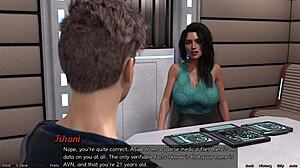 Stranded In Space 13 - Meeting With The Indian Milf