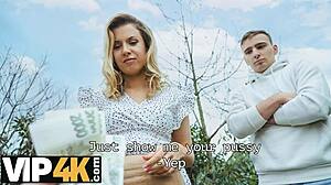 Questa Troia Ceca in Calze Si Fa Perversa in Pubblico per Divertimento POV