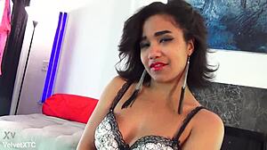 i'm the licking legend, introducing my big black tits and handjob skills