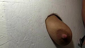 Hot Babe Sucks Cock at Glory Hole!