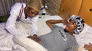 Wow! Sweet Pussy Ebony Petite Teen Riding Monster Big Black Cock!