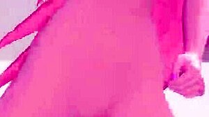 Hatsune Miku and Luka Megurine Strip Nude in World's End Dancehall, Revealing Goddess Bodies with Big Tits and Asses While Dancing Seductively