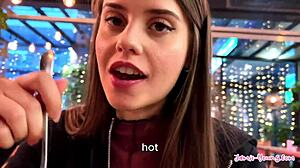 Cute petite girl says, 