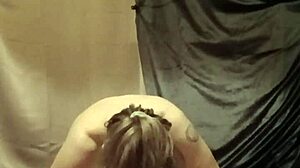 i perform a humiliating homemade session as a slave eating feed