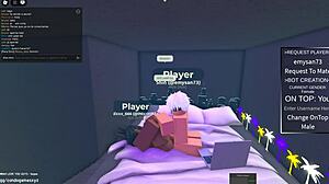 Egyptian girl gets fucked hard in Roblox condo