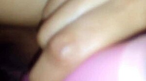 Wife uses vibrator for anal pleasure with toys