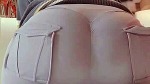 Amateur Teen's Perfect Ass and Pussy