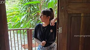 Babysitter Begs Daddy For Anal Experience