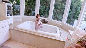 Sharing A Bathtub With Step Mom & Trying Very Hard To Keep It Platonic