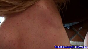 Amateur Teen 18+ Brunette And Blonde Engage In Hardcore Lesbian Threeway At Party