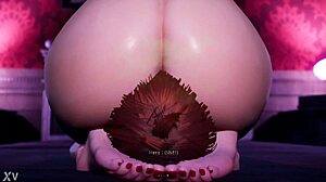 alice sits on face and farts under the witch's spell