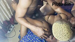 fat girls with huge asses bouncing on a massive dick in the bedroom