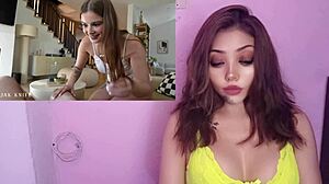 Little Stepsister Cheats with Stepbrother in Sex Lessons?