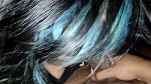 i caught my stepsister chatting on tinder and she lets me fuck her throat 😏