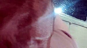 Watch this exhibitionist flashing to orgasm in close up