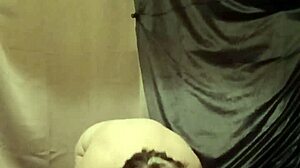 i perform a humiliating homemade session as a slave eating feed