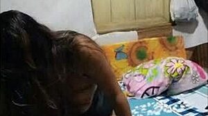 my stepsister climbs on my chest, removes her panties, sucks my penis, i lick her vagina, she has intense orgasms