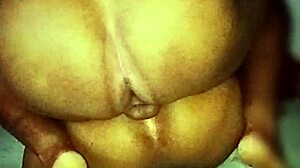 I dominate the brunette's tight ass