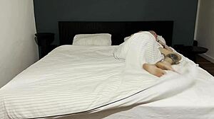 Cocky Lovers Dominate Cuckold's Wife