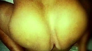 I dominate the brunette's tight ass